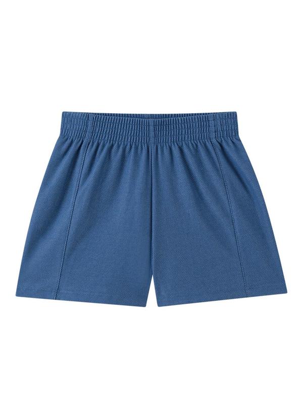 Marlan - Conjunto Blusa e Shorts em Molecotton Jeans Rosa 3