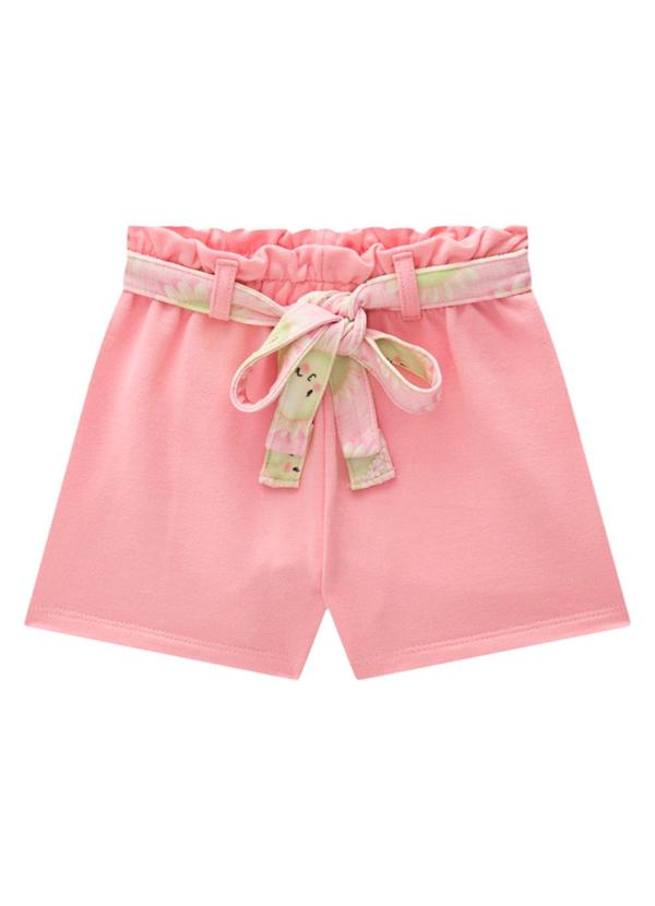 Marlan - Conjunto Blusa e Shorts em Moletinho Branco 3