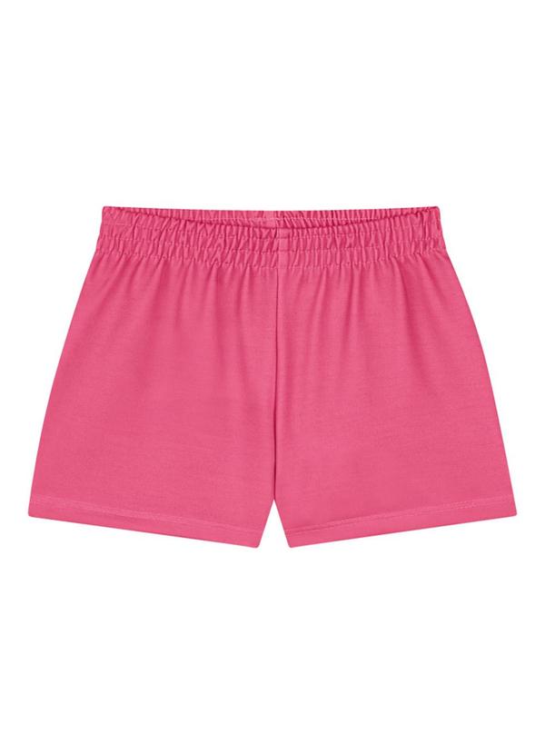 Marlan - Conjunto Blusa e Shorts em Moletinho Laranja 4