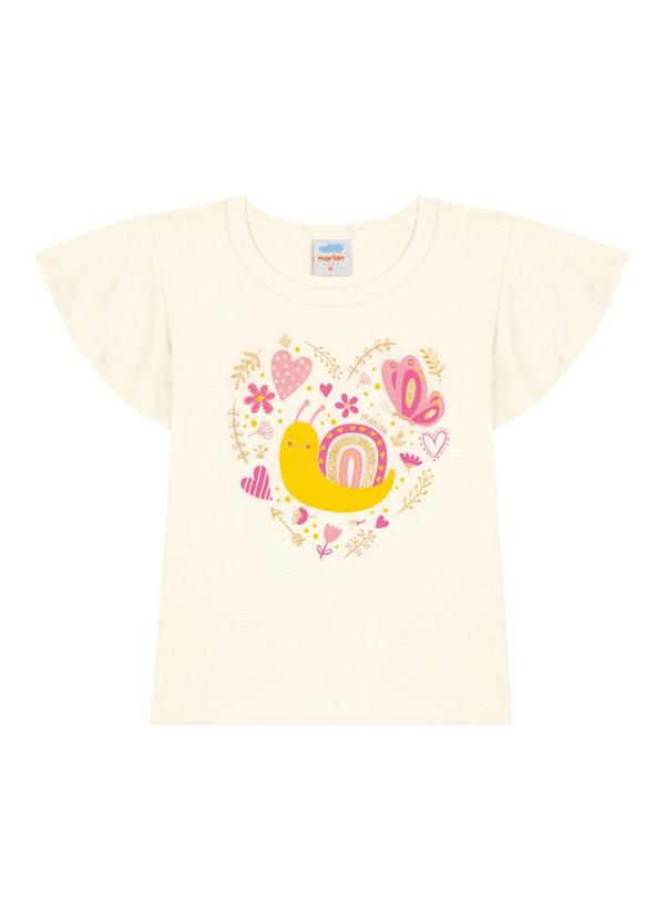 Marlan - Conjunto Blusa e Shorts em Moletinho Relevo Bege 2