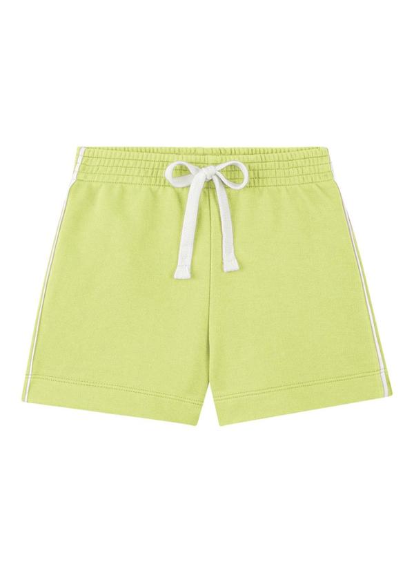 Marlan - Conjunto Blusa e Shorts em Moletinho Verde 3