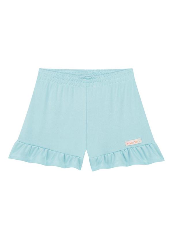 Marlan - Conjunto Blusa e Shorts em Newtech Bege 3