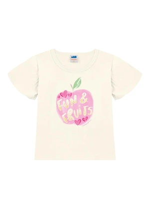 Marlan - Conjunto Blusa e Shorts em Newtech Bege - MARLAN