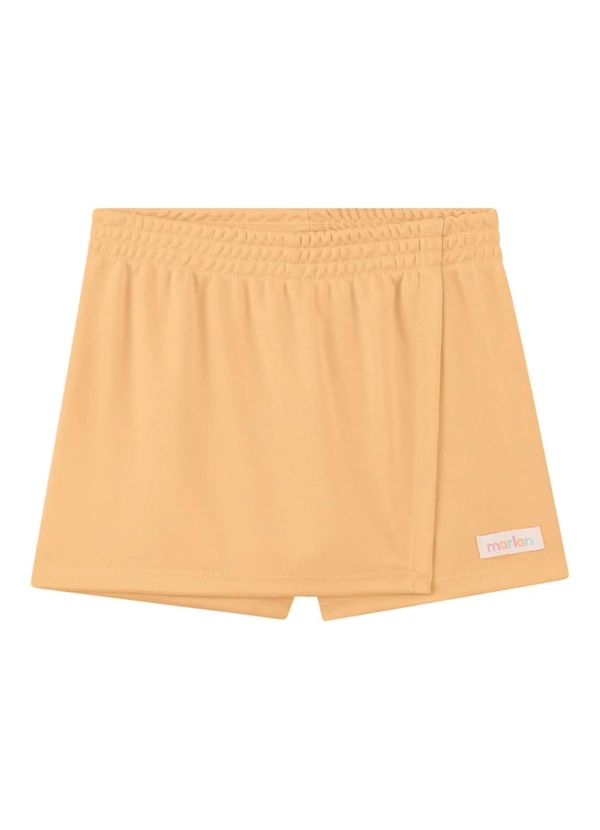 Marlan - Conjunto Blusa e Shorts em Newtech Laranja 4