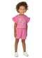 Marlan - Conjunto Blusa e Shorts em Newtech Rosa - variação: Rosa