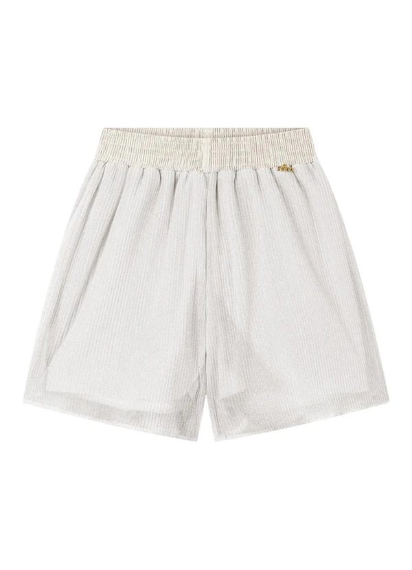 Milli e Nina - Conjunto Blusa e Shorts em Tule Rosa 4