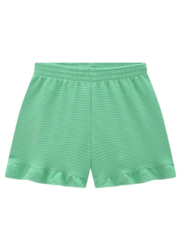 Marlan - Conjunto Blusa e Shorts Listra Relevo Bege 2