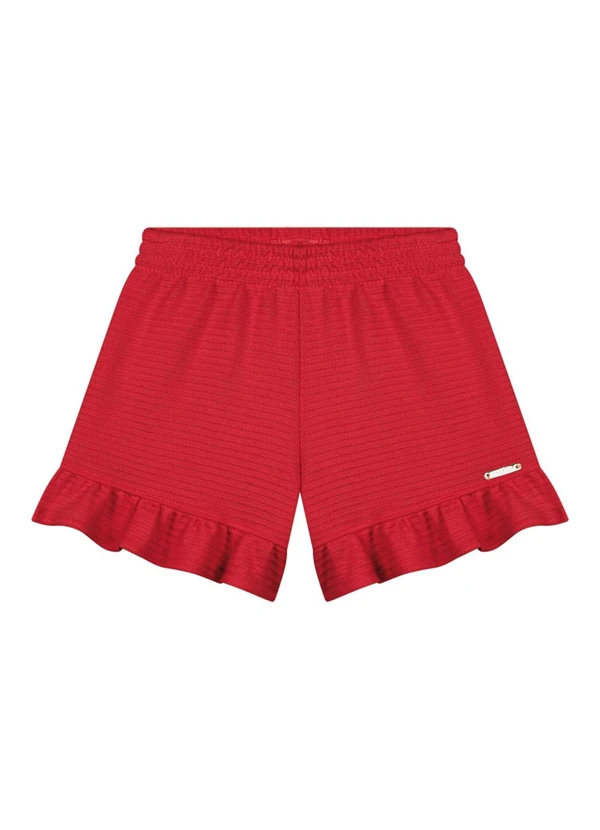 Marlan - Conjunto Blusa e Shorts Relevo Branco 4