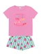 Fakini Kids - Conjunto Blusa e Shorts Amarelo - variação: Rosa