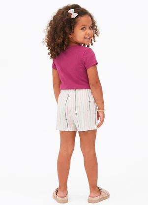 Sweet Lemon - Conjunto Blusa e Shorts Roxo - SWEET LEMON
