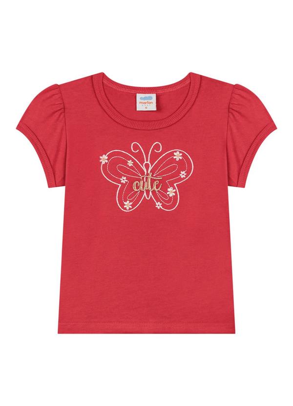 Marlan - Conjunto Blusa e Shorts Vermelho 2