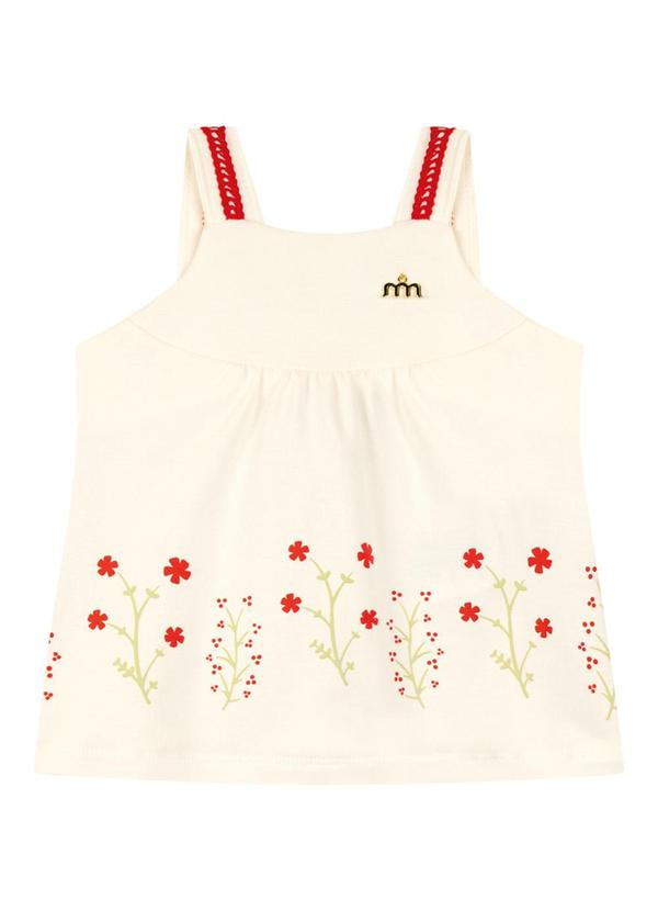 Milli e Nina - Conjunto Blusa e Shorts Vermelho 3