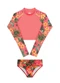 Marlan - Conjunto Blusa e Tanga Proteção Uv Rosa - variação: Rosa