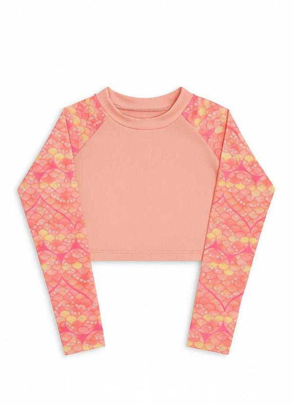 Marlan - Conjunto Blusa e Tanga Proteção Uv Rosa 2