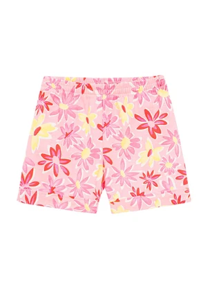 Duduka - Conjunto Blusa Estampa Lovely e Short  Amarelo - DUDUKA