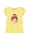 Duduka - Conjunto Blusa Estampa Urso e Short Saia Rosa - variação: Amarelo