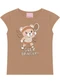 Duduka - Conjunto Blusa Estampa Urso e Short Saia Rosa - variação: Marrom