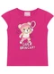 Duduka - Conjunto Blusa Estampa Urso e Short Saia Rosa - variação: Rosa
