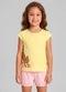 Duduka - Conjunto Blusa Bailarina e Short Saia  Rosa - variação: Amarelo