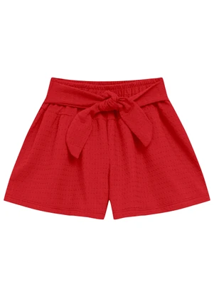 Duduka - Conjunto Blusa Hello e Short com Laço Azul  - DUDUKA