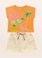 Fakini Kids - Conjunto Blusa/Laranja - variação: Laranja