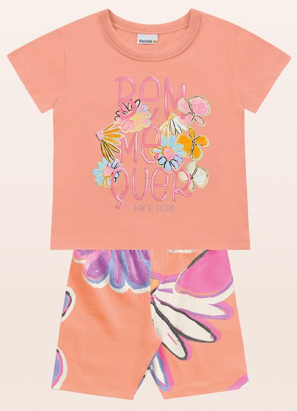 Fakini Kids - Conjunto Blusa/ Rosa