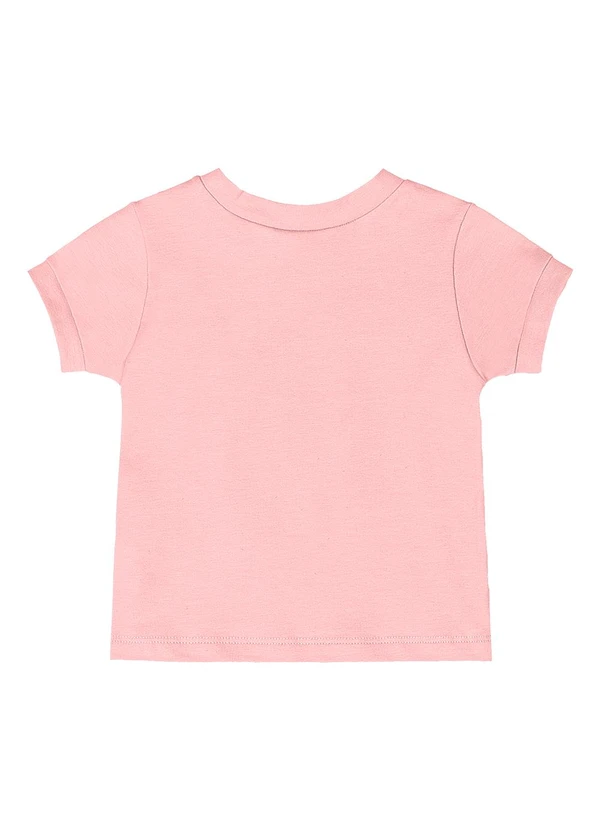 Quimby - Conjunto Blusa Saia-Short Estampado Rosa 4
