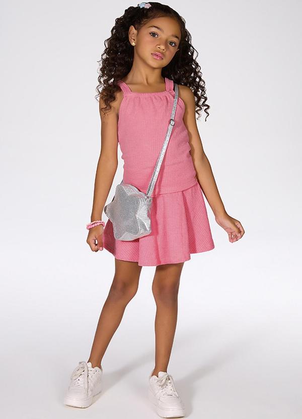 Kiko e Kika - Conjunto Blusa e Shorts SaiaRosa