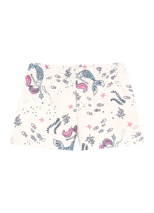 Duduka - Conjunto Blusa Sereia e Short Rotativo Rosa - DUDUKA