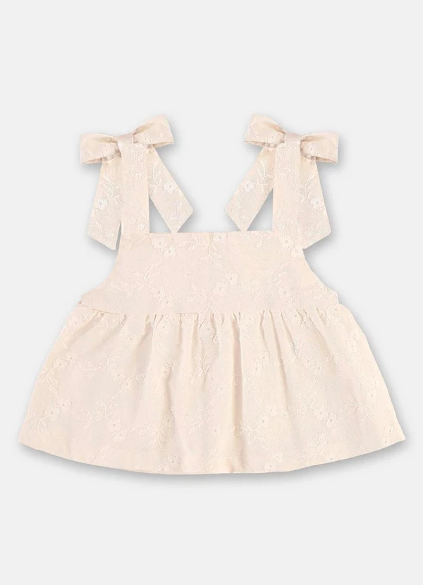 Up Baby - Conjunto Blusa Short Algodão Branco 3