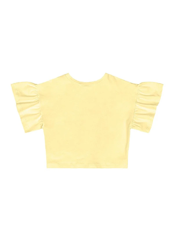Quimby - Conjunto Blusa Short-Saia Amarelo 4