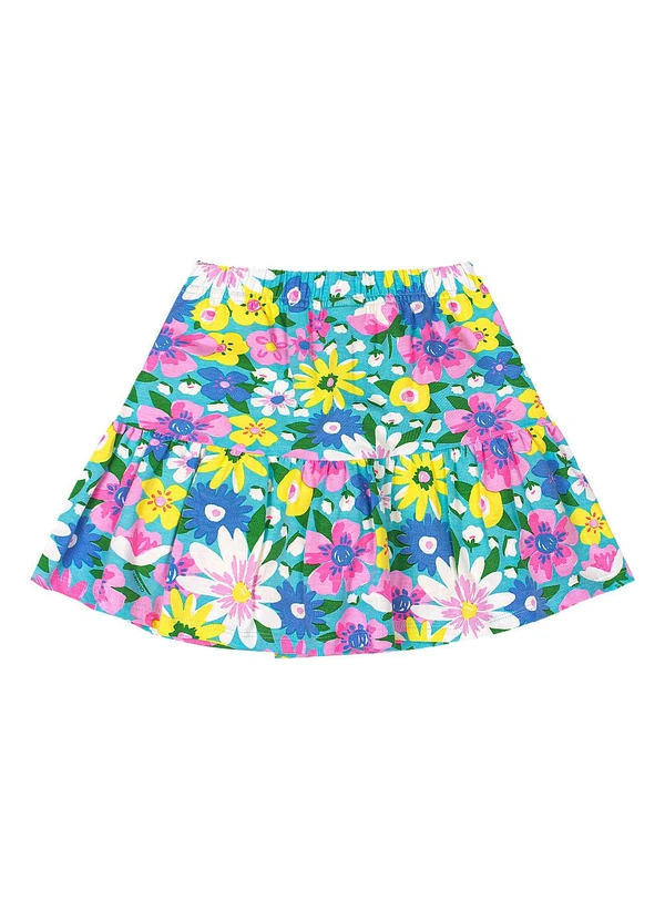 Quimby - Conjunto Blusa Short-Saia Amarelo 6