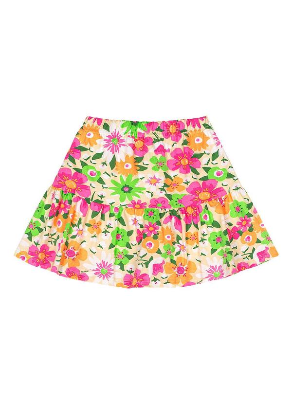 Quimby - Conjunto Blusa Short-Saia Branco 6