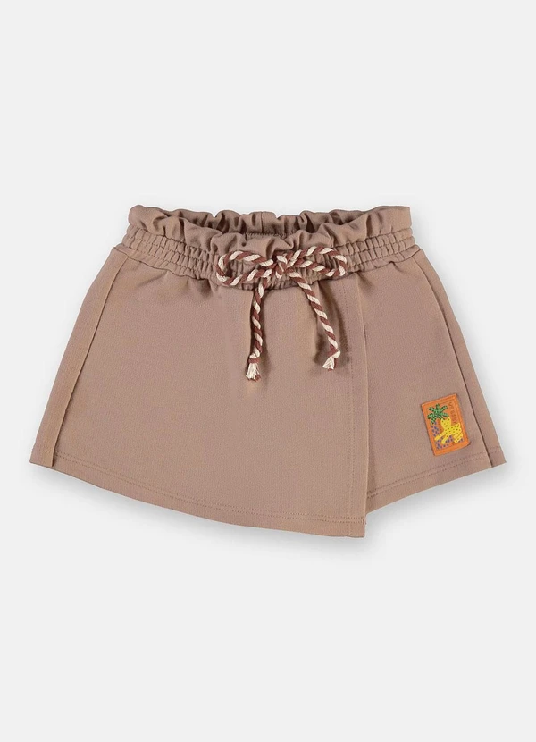 Up Baby - Conjunto Blusa Short-Saia Amarelo 4