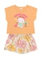 Fakini Kids - Conjunto Blusa/Shorts Laranja - variação: Laranja