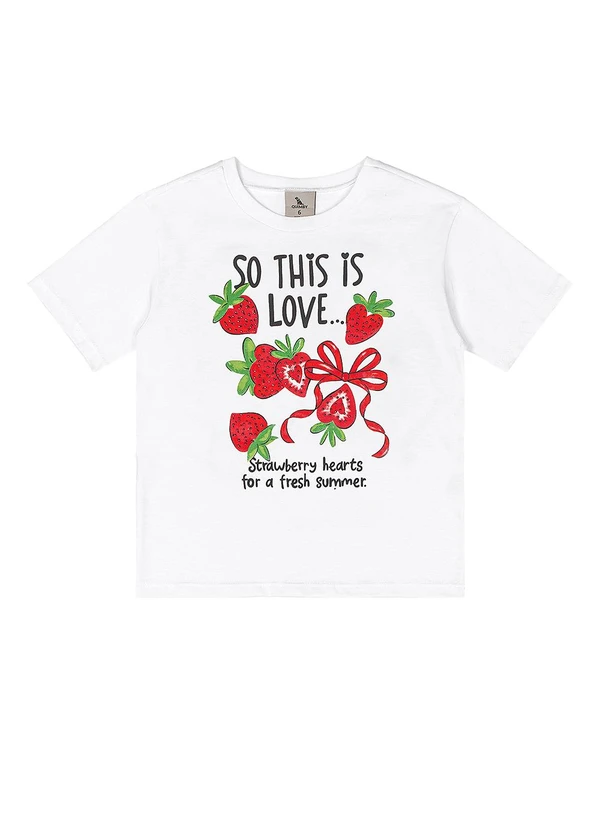 Quimby - Conjunto Blusa Strass Ciclista Branco 3