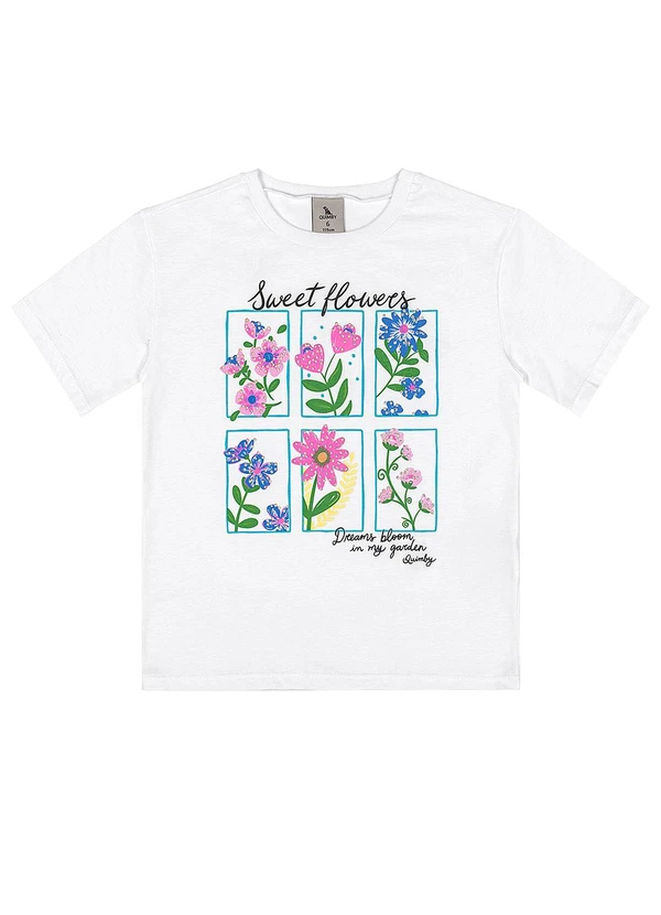 Quimby - Conjunto Blusa Strass e Legging Branco 3