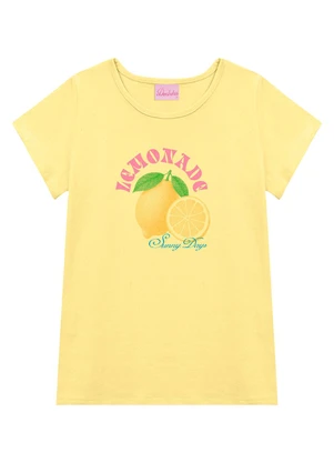 Duduka - Conjunto Blusa Sunny Days e Short Saia Amarelo - DUDUKA