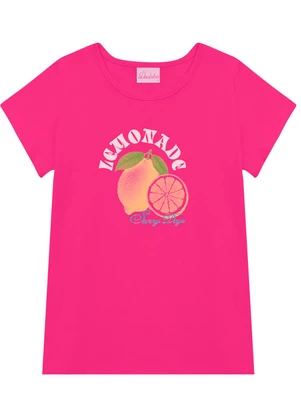 Duduka - Conjunto Blusa Sunny Days e Short Saia Rosa - DUDUKA
