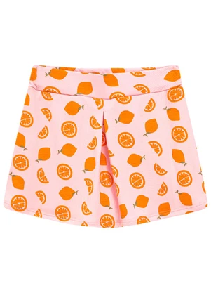 Duduka - Conjunto Blusa Sunny Days e Short Saia Rosa - DUDUKA