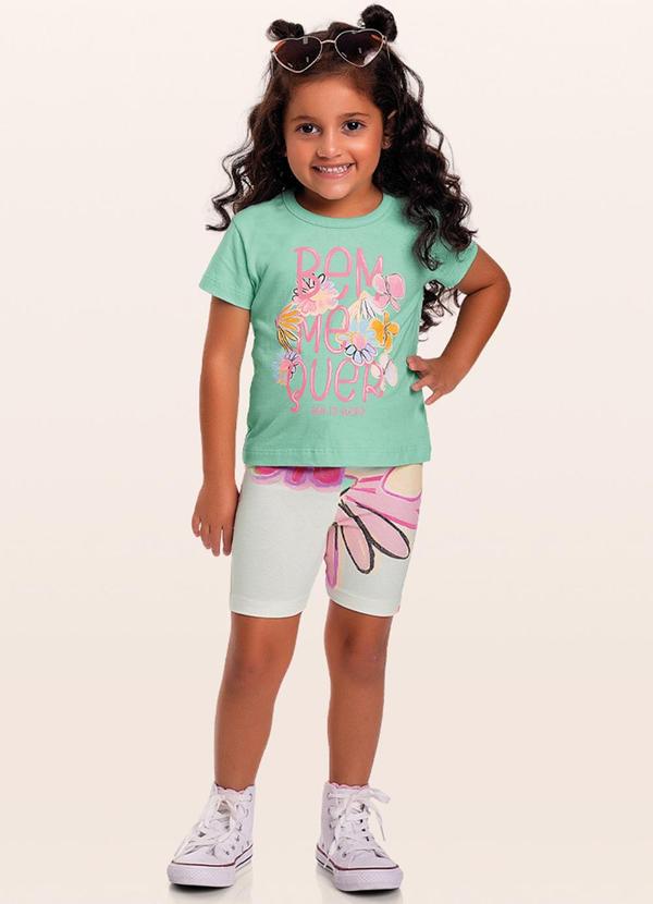Fakini Kids - Conjunto Blusa/ Verde