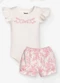 Trick Nick - Conjunto Body com Shorts Feminino Rosa - variação: Rosa