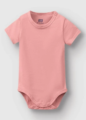 Carinhoso - Conjunto Body com Vestido Menina Rosê - CARINHOSO