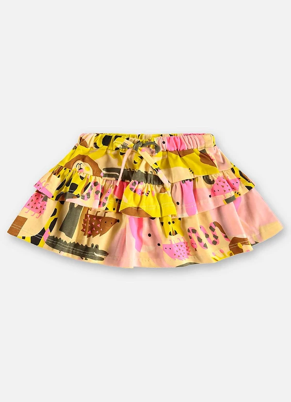 Up Baby - Conjunto Body e Saia Bebê Rosa 6