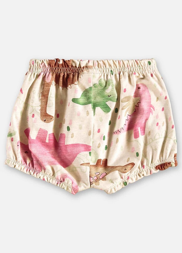 Up Baby - Conjunto Body e Short Bebê Rosa 7