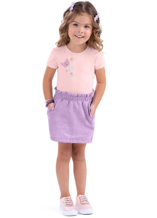 Alenice - Conjunto Borboletas do Verão Menina Rosa