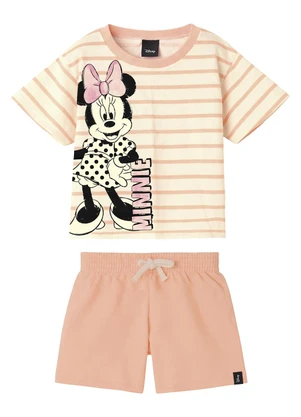 Malwee Kids - Conjunto Box Minnie Mouse Disney® Pêssego - MALWEE KIDS