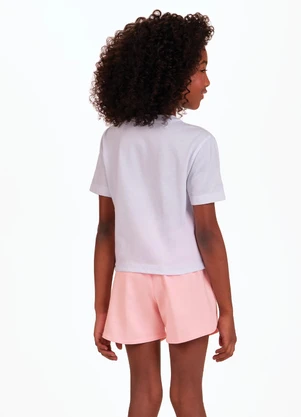 Trick Nick - Conjunto Camiseta com Shorts Branco - TRICK NICK