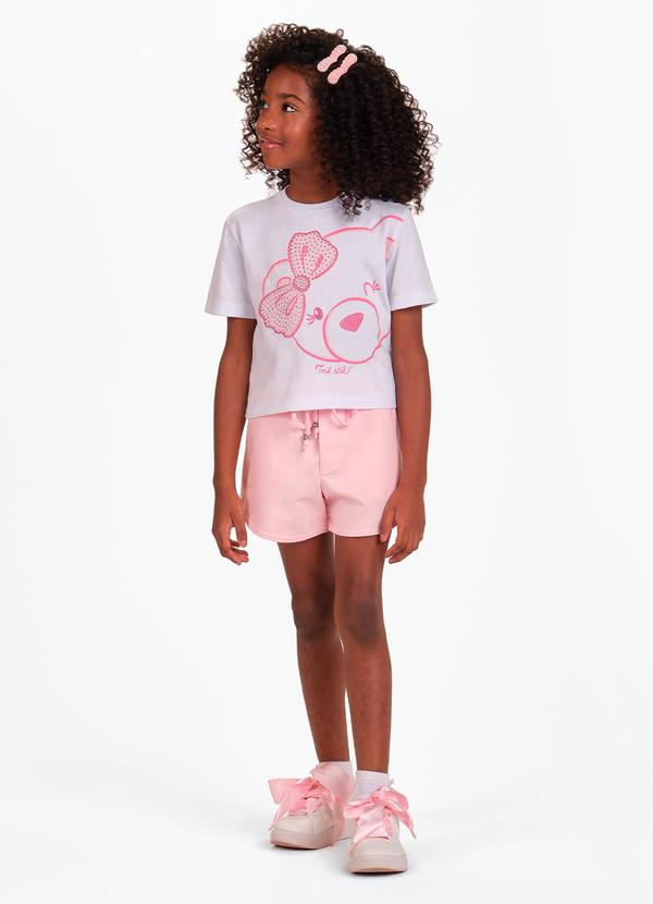 Trick Nick - Conjunto Camiseta com Shorts Branco 3