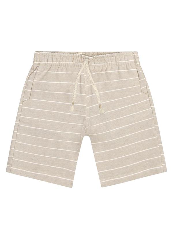 Quimby - Conjunto Camiseta e Bermuda Menino Cinza 4